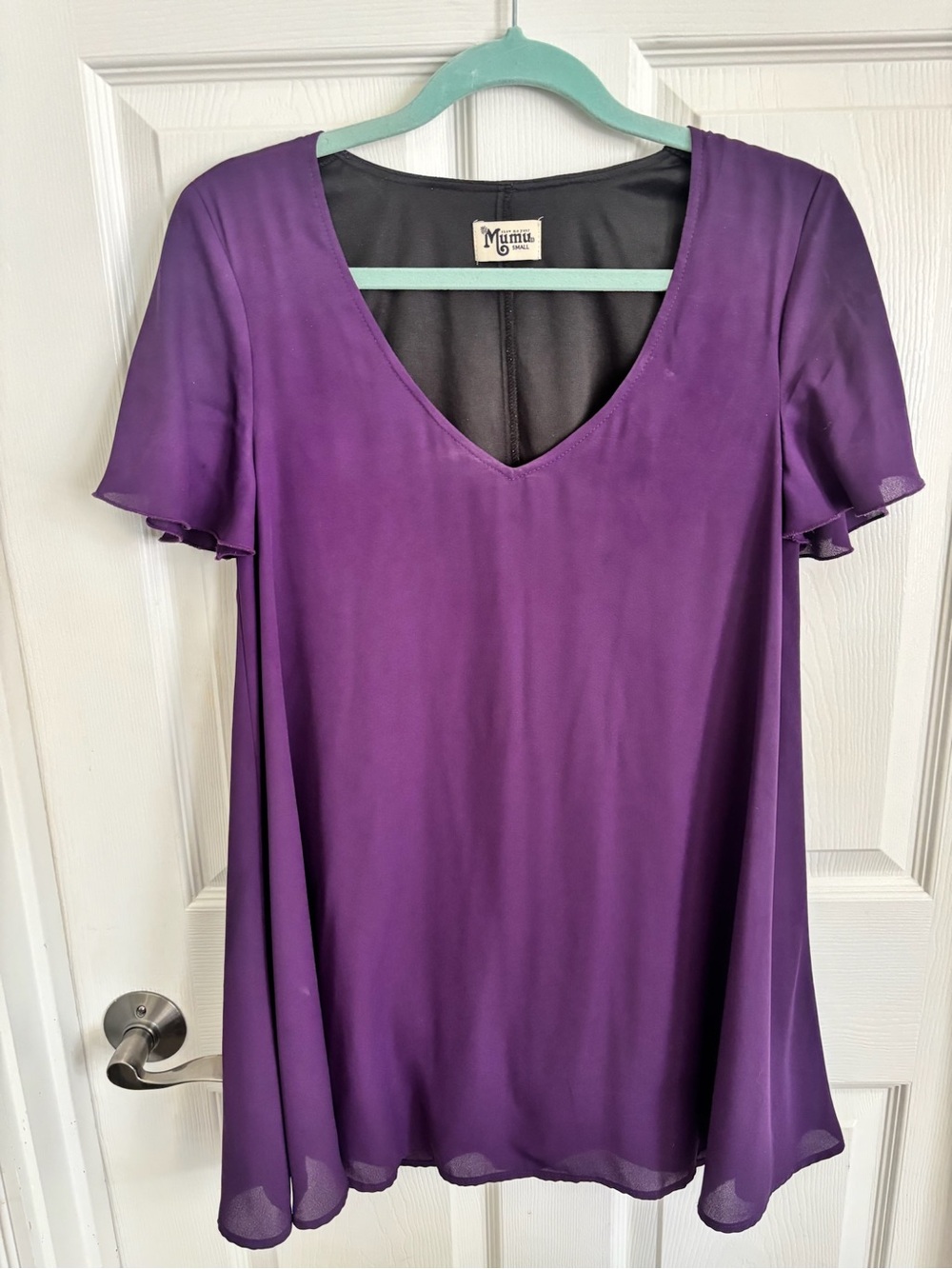 Show Me Your MuMu Purple Mini Dress